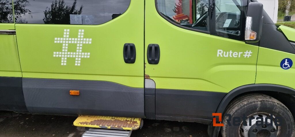 Микроавтобус, Пассажирский фургон 2017 Buss 16 seter IVECO  DAILY Bensin + gass  EU-Godkjent: фото 8