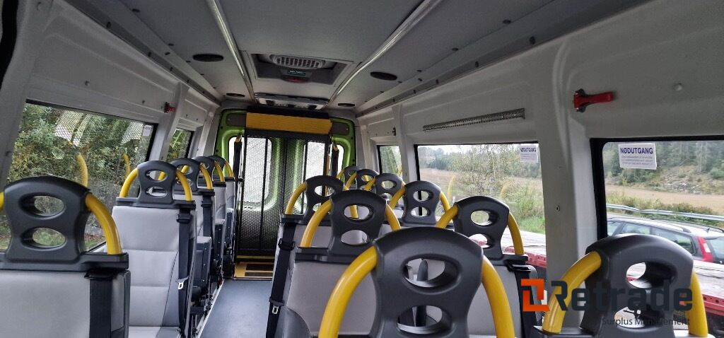 Микроавтобус, Пассажирский фургон 2017 Buss 16 seter IVECO  DAILY Bensin + gass  EU-Godkjent: фото 14