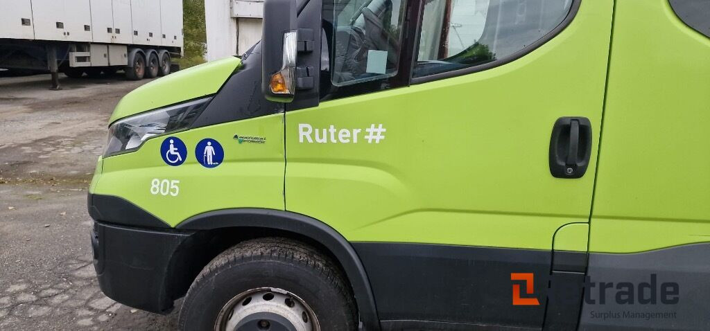 Микроавтобус, Пассажирский фургон 2017 Buss 16 seter IVECO  DAILY Bensin + gass  EU-Godkjent: фото 11