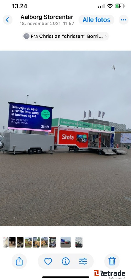 Lastbiltrailer MTDK - AMT ÅN 300 Lukket Special udstillings trailer. - Торговый прицеп: фото 1 Lastbiltrailer MTDK - AMT ÅN 300 Lukket Special udstillings trailer. - Торговый прицеп: фото 1