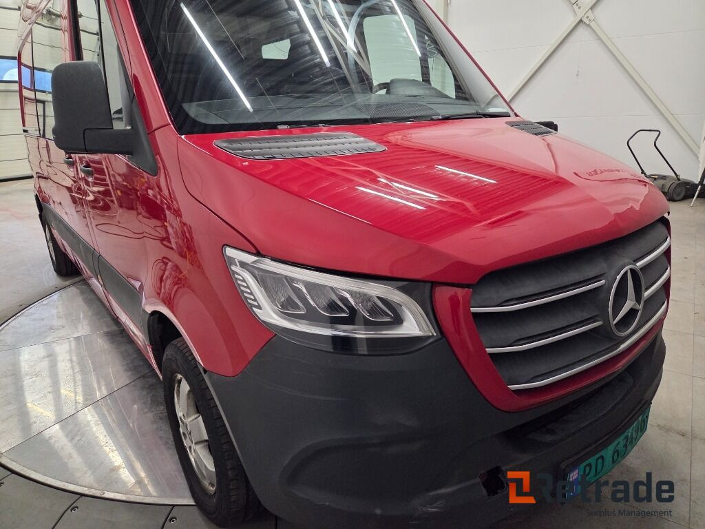 MB SPRINTER 2018 FACELIFT UTGAVE MED AUT WEBASTO HF - Цельнометаллический фургон, Грузопассажирский фургон: фото 4 MB SPRINTER 2018 FACELIFT UTGAVE MED AUT WEBASTO HF - Цельнометаллический фургон, Грузопассажирский фургон: фото 4