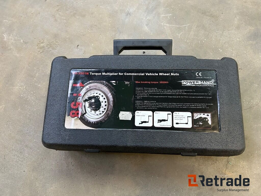 Momentförstärkare Powerhand Torque multiplier - Оборудование для гаражей/ Мастерских: фото 1 Momentförstärkare Powerhand Torque multiplier - Оборудование для гаражей/ Мастерских: фото 1