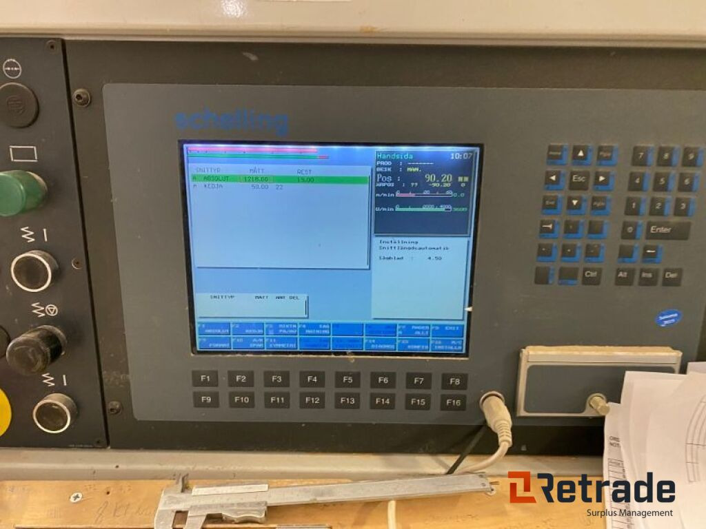 Formatsåg/Front Load Panel Saw Schelling 430/430 - Промышленное оборудование: фото 5 Formatsåg/Front Load Panel Saw Schelling 430/430 - Промышленное оборудование: фото 5