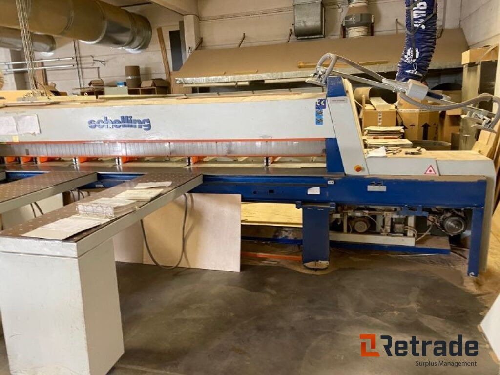 Formatsåg/Front Load Panel Saw Schelling 430/430 - Промышленное оборудование: фото 2 Formatsåg/Front Load Panel Saw Schelling 430/430 - Промышленное оборудование: фото 2