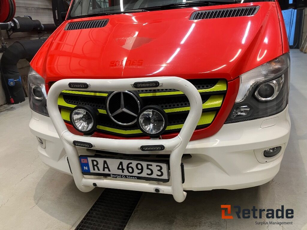 Røyk- vanndykkerbil / Brann og Redning MB Sprinter 519 CDI 4x2 ROSENBAUER COMPACT-LINE 2017 mod. - Пожарная машина: фото 3 Røyk- vanndykkerbil / Brann og Redning MB Sprinter 519 CDI 4x2 ROSENBAUER COMPACT-LINE 2017 mod. - Пожарная машина: фото 3