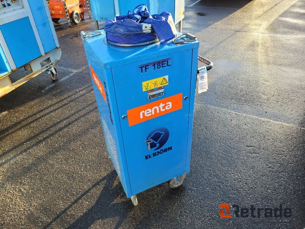 Tork och värmefläkt El-Björn TF 18EL (Inget reservationspris) - Тепловая пушка: фото 4 Tork och värmefläkt El-Björn TF 18EL (Inget reservationspris) - Тепловая пушка: фото 4