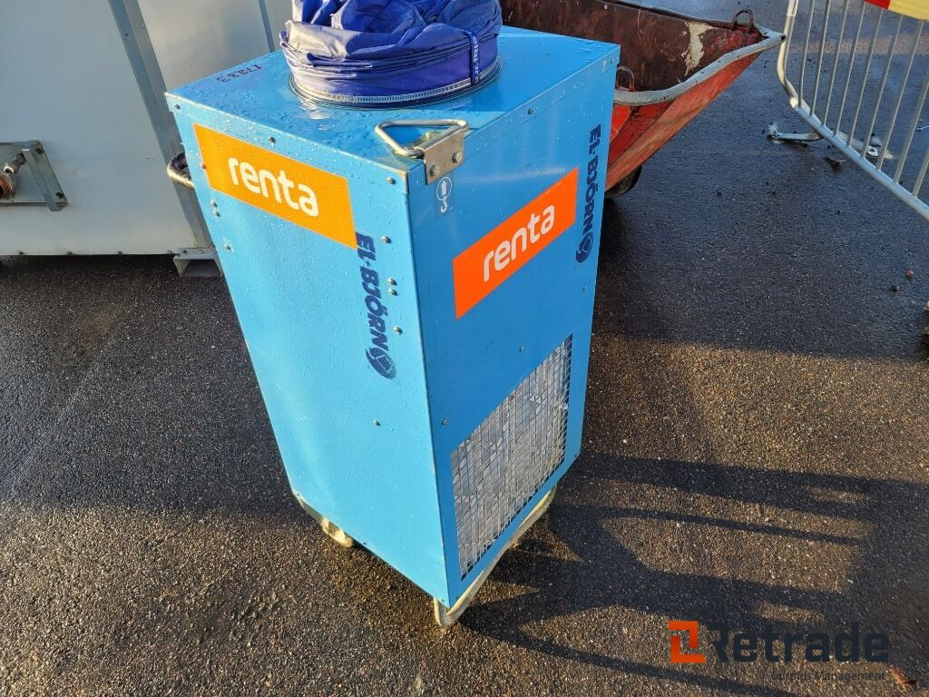 Tork och värmefläkt El-Björn TF 18EL (Inget reservationspris) - Тепловая пушка: фото 3 Tork och värmefläkt El-Björn TF 18EL (Inget reservationspris) - Тепловая пушка: фото 3