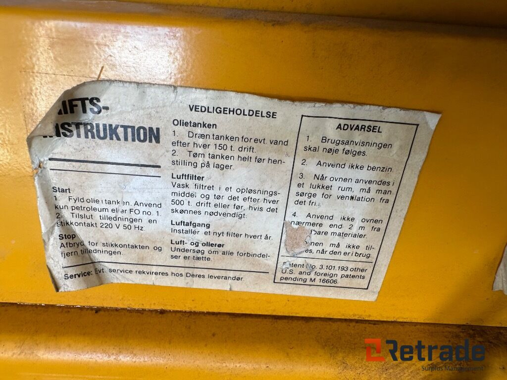 Varme kanon - Тепловая пушка: фото 5 Varme kanon - Тепловая пушка: фото 5