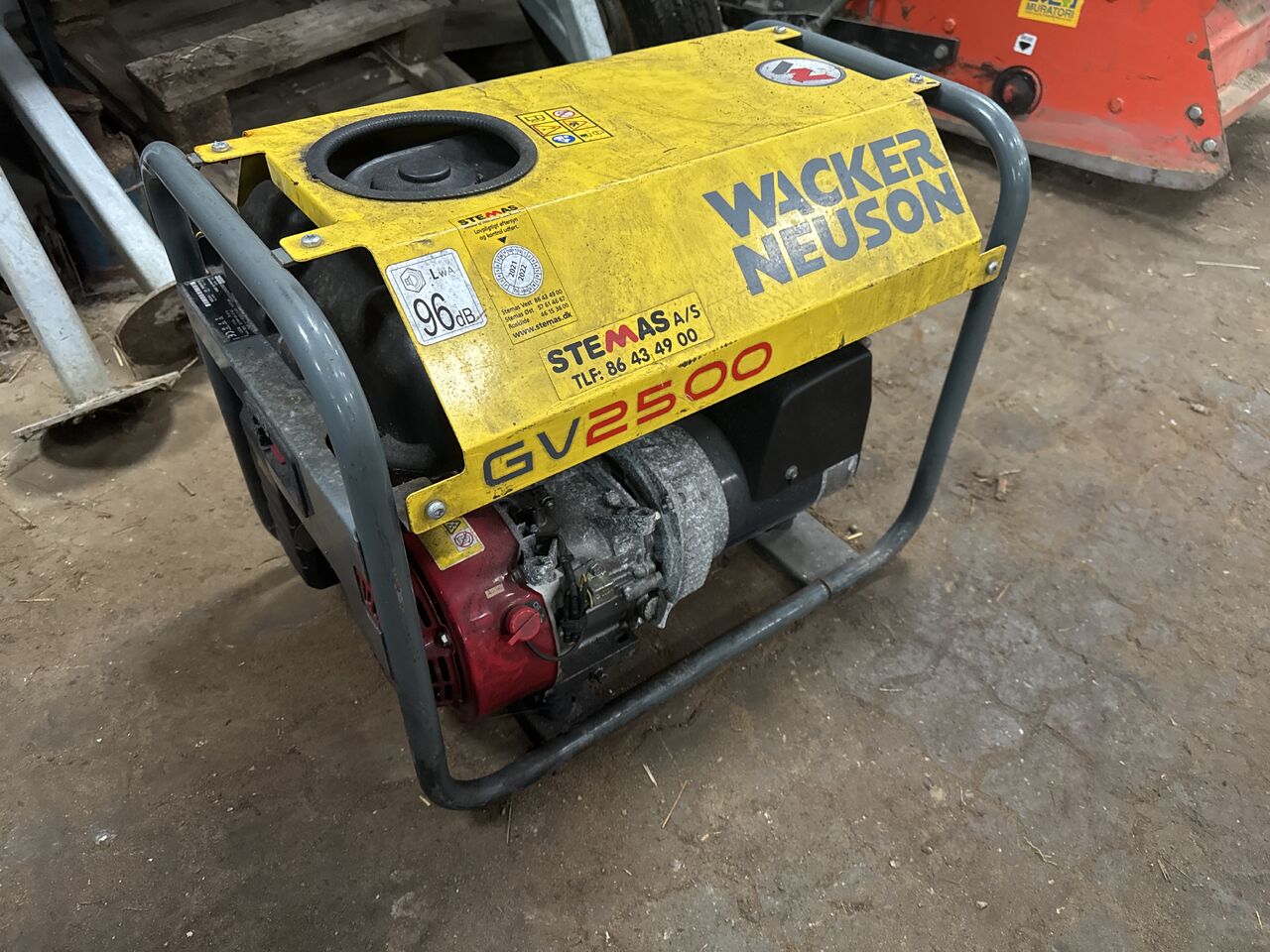 Wacker Neuson Gv2500 Generator - Электрогенератор: фото 2 Wacker Neuson Gv2500 Generator - Электрогенератор: фото 2