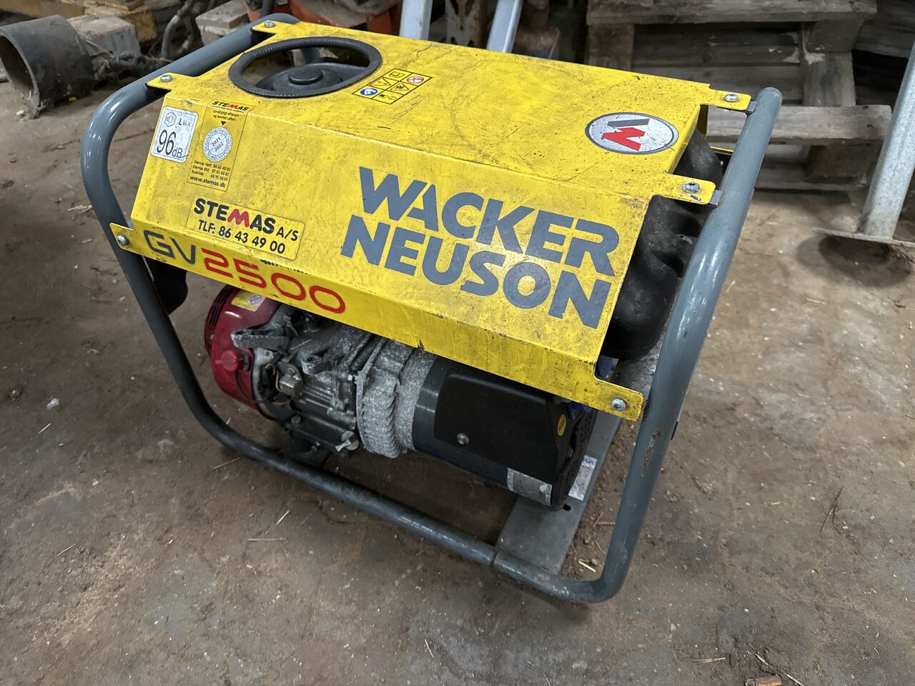 Wacker Neuson Gv2500 Generator - Электрогенератор: фото 1 Wacker Neuson Gv2500 Generator - Электрогенератор: фото 1