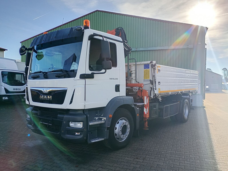 MAN TGM 18.290 4x2 Kipper m. Atlas 126.3E-A3 10,6 m - Самосвал, Автоманипулятор: фото 4 MAN TGM 18.290 4x2 Kipper m. Atlas 126.3E-A3 10,6 m - Самосвал, Автоманипулятор: фото 4