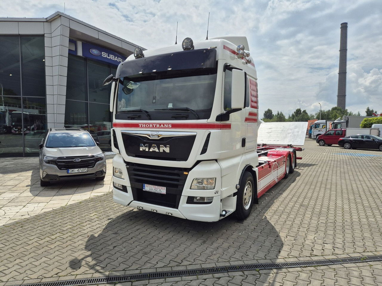 MAN TGX 28 28.420 , 6x2-2 LL + Trailer HFR KM 20 - Грузовик-контейнеровоз/ Сменный кузов: фото 5 MAN TGX 28 28.420 , 6x2-2 LL + Trailer HFR KM 20 - Грузовик-контейнеровоз/ Сменный кузов: фото 5