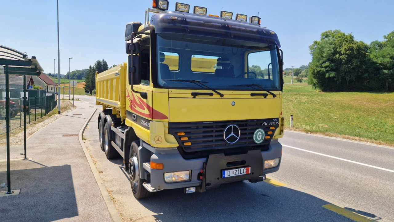 Mercedes-Benz Actros 2648 K 6X4 meiller bordmatic - air condition - Самосвал: фото 4 Mercedes-Benz Actros 2648 K 6X4 meiller bordmatic - air condition - Самосвал: фото 4