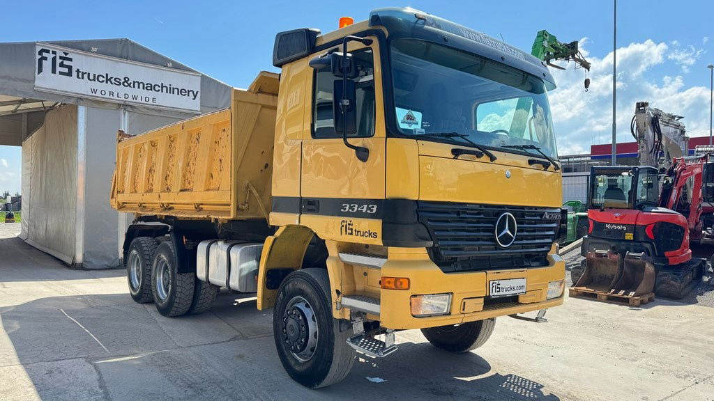Mercedes-Benz Actros 3343 AK 6x6 3 meiller tipper - bordmatic - Самосвал: фото 4 Mercedes-Benz Actros 3343 AK 6x6 3 meiller tipper - bordmatic - Самосвал: фото 4