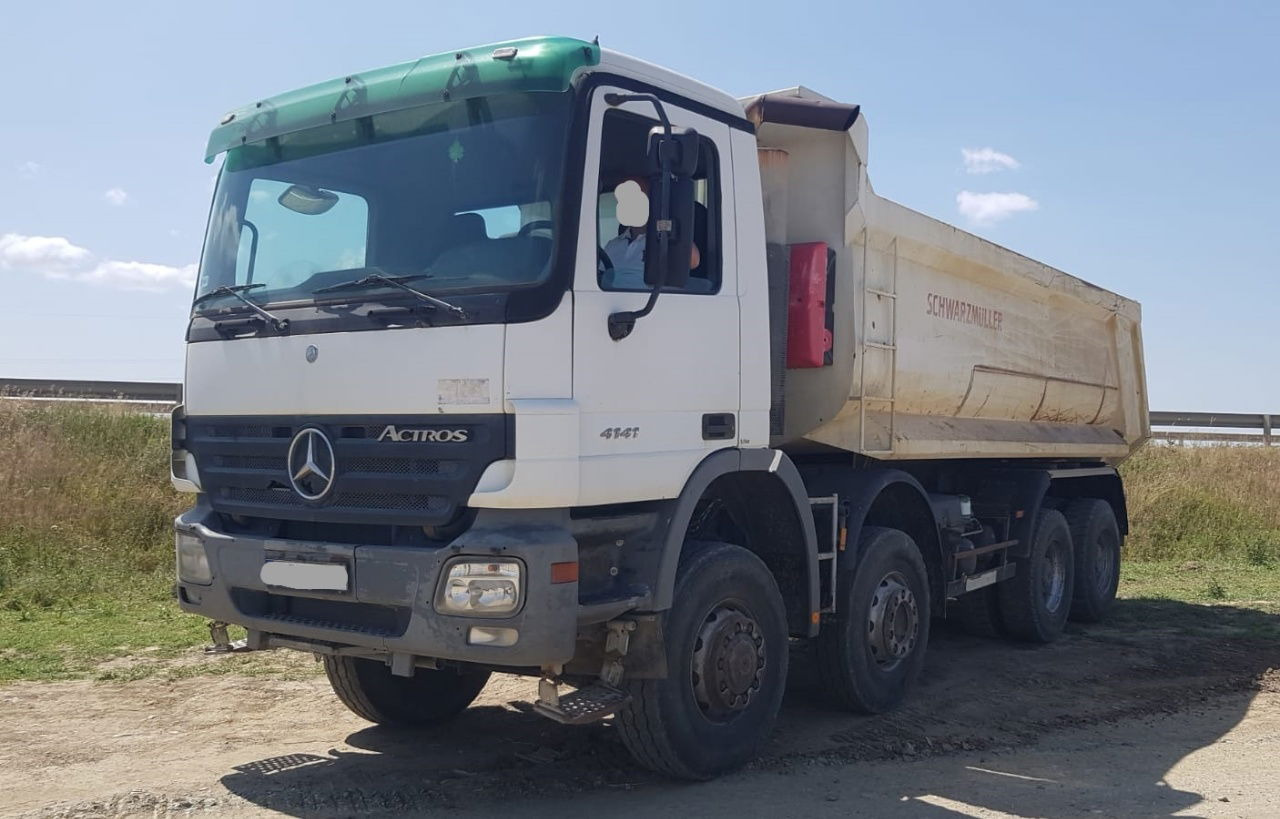 Mercedes-Benz Actros 4141 K 8x6 schwarzmuller mulda tipper - Самосвал: фото 1 Mercedes-Benz Actros 4141 K 8x6 schwarzmuller mulda tipper - Самосвал: фото 1
