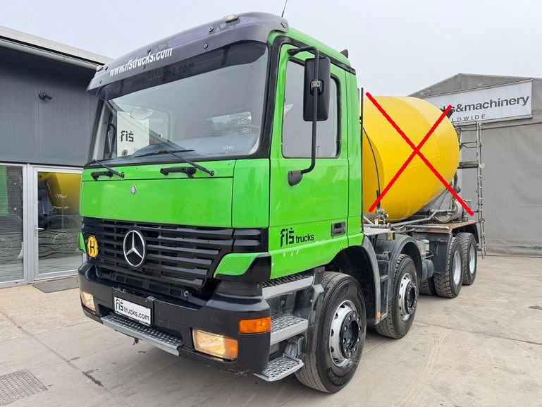Mercedes-Benz Actros 4143 8x4 chassis - big axle - Грузовик-шасси: фото 1 Mercedes-Benz Actros 4143 8x4 chassis - big axle - Грузовик-шасси: фото 1
