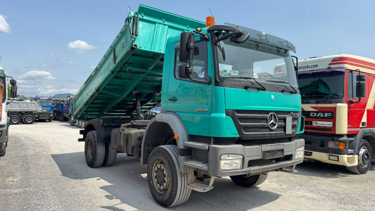 Самосвал Mercedes-Benz Axor 1829 K 4x4 meiller tipper - Spring: фото 9