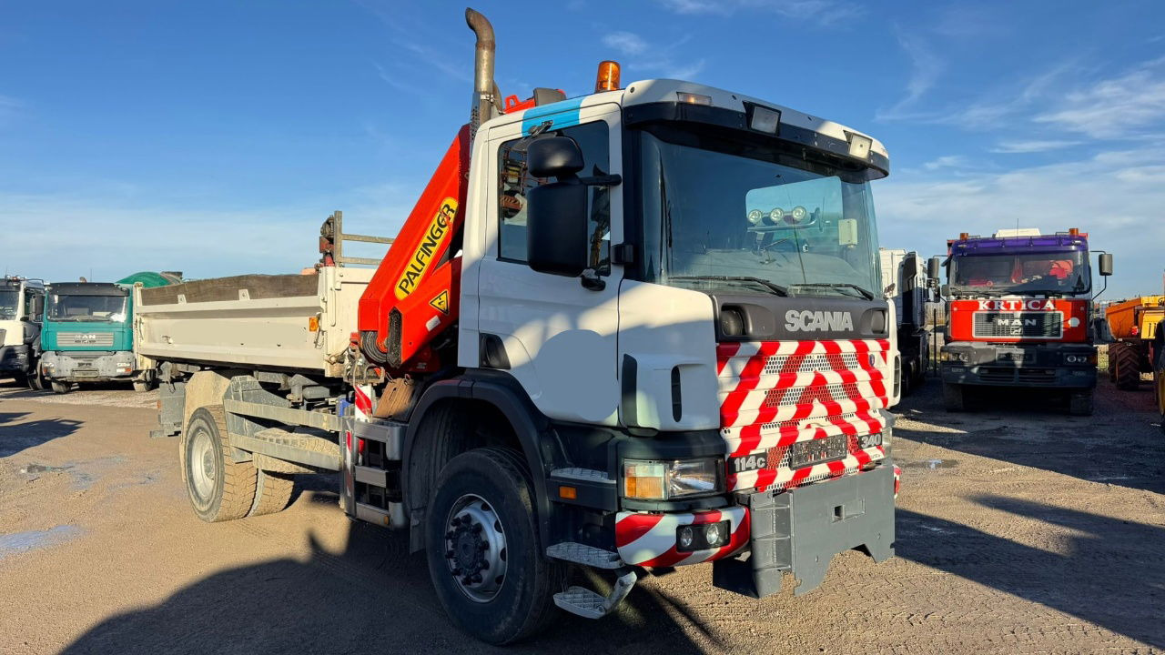 Scania P 114C 340 4x4 tipper - PK 14080 - 10.6M - 108.000km - Самосвал, Автоманипулятор: фото 3 Scania P 114C 340 4x4 tipper - PK 14080 - 10.6M - 108.000km - Самосвал, Автоманипулятор: фото 3