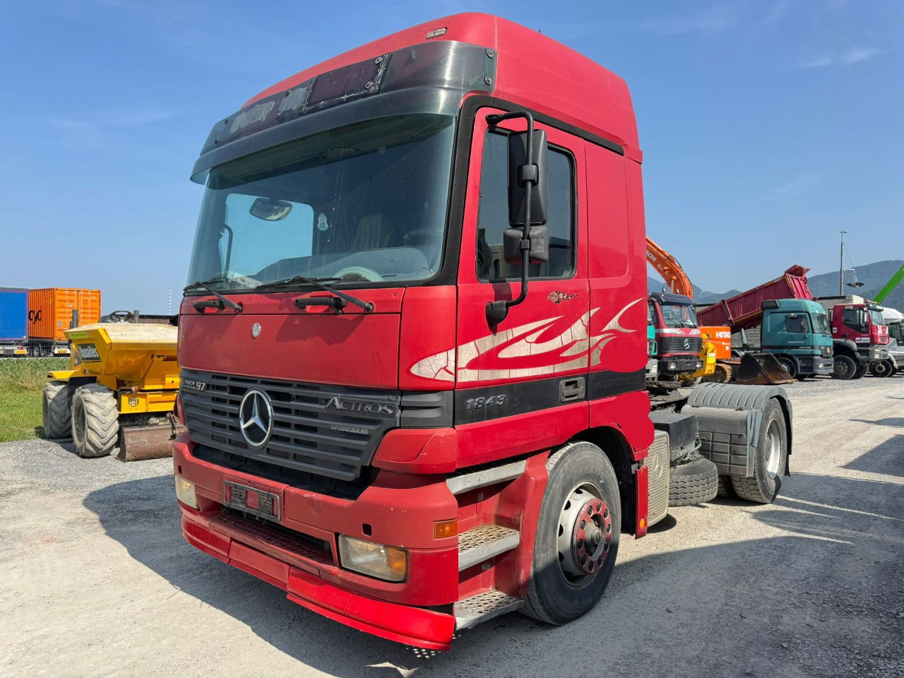 Тягач Mercedes-Benz Actros 1853 LS 4x2 tractor unit - air condition: фото 1