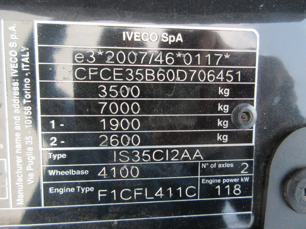 Малотоннажный фургон Iveco Daily 35C16 Iveco Daily 35C16: фото 15 Малотоннажный фургон Iveco Daily 35C16 Iveco Daily 35C16: фото 15