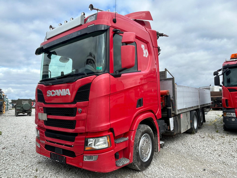 Scania R 450 | Palfinger PK 26002 | TULOSSA - Грузовик бортовой/ Платформа, Автоманипулятор: фото 1 Scania R 450 | Palfinger PK 26002 | TULOSSA - Грузовик бортовой/ Платформа, Автоманипулятор: фото 1