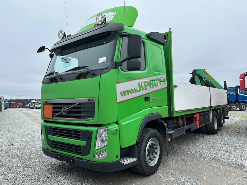 Volvo FH 420 / PALFINGER PK26002 / TULOSSA - Грузовик бортовой/ Платформа, Автоманипулятор: фото 1 Volvo FH 420 / PALFINGER PK26002 / TULOSSA - Грузовик бортовой/ Платформа, Автоманипулятор: фото 1