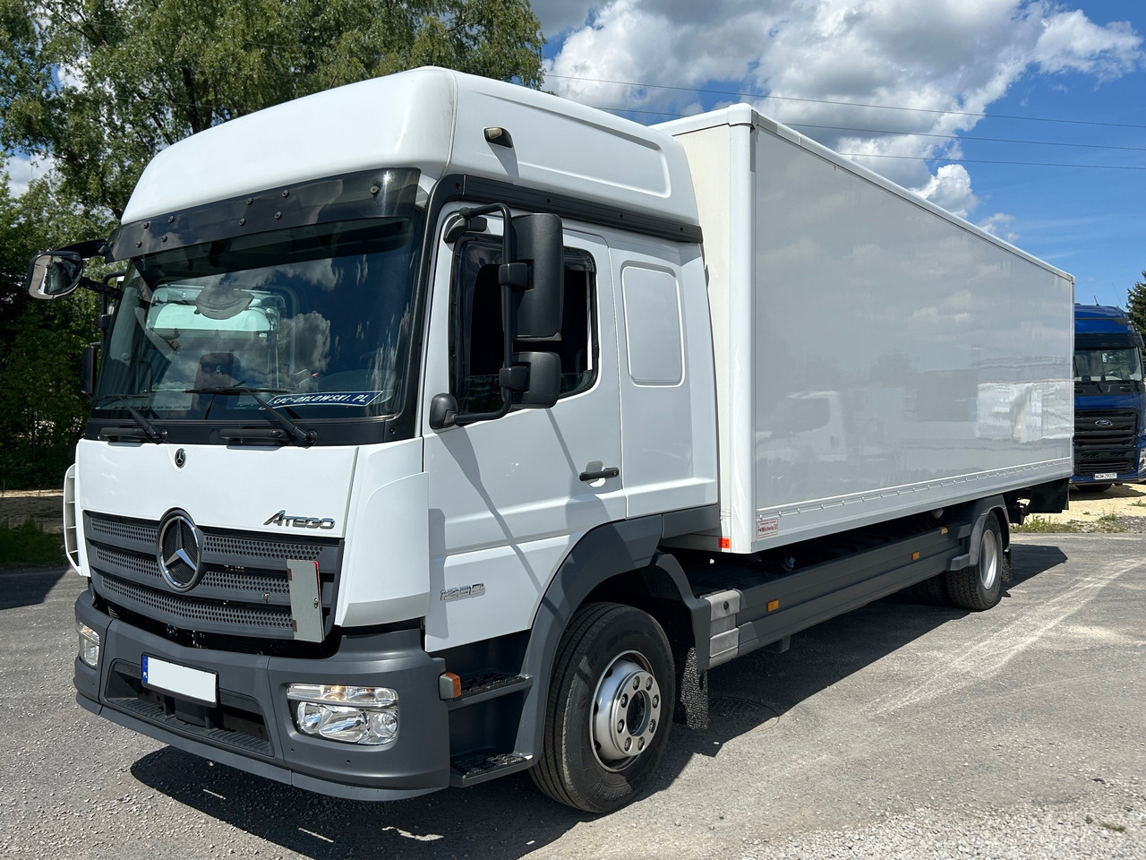 MERCEDES-BENZ ATEGO 1230 / BIGSPACE / 2020 / KOFFER 19 EPAL / LBW 2T - Грузовик с закрытым кузовом: фото 1 MERCEDES-BENZ ATEGO 1230 / BIGSPACE / 2020 / KOFFER 19 EPAL / LBW 2T - Грузовик с закрытым кузовом: фото 1