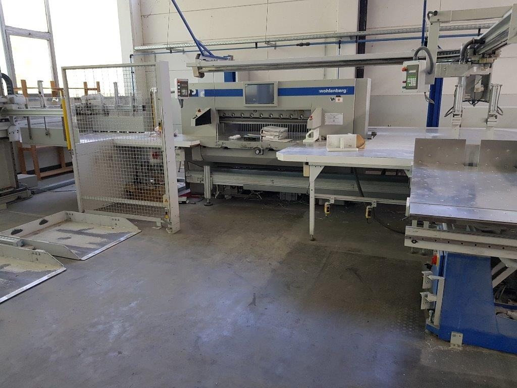 High performance cutting line Baumann Wohlenberg Perfecta 132 TS ASE LM - Бумагорезательная машина: фото 1 High performance cutting line Baumann Wohlenberg Perfecta 132 TS ASE LM - Бумагорезательная машина: фото 1