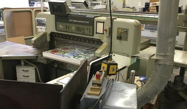Polar Mohr 137 EM-MON cutting line - Бумагорезательная машина: фото 2 Polar Mohr 137 EM-MON cutting line - Бумагорезательная машина: фото 2