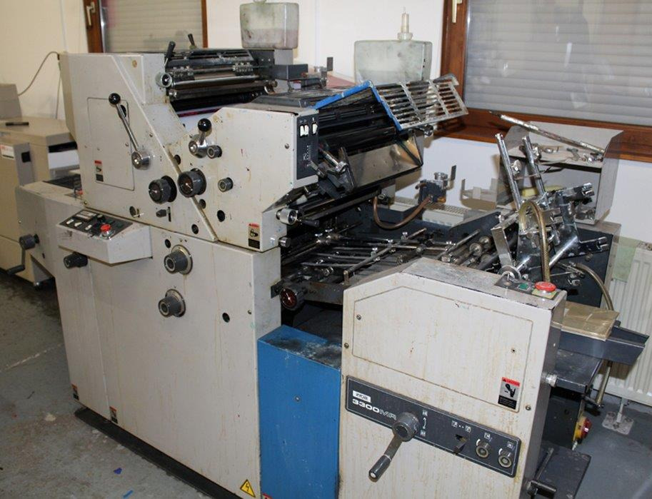 Ryobi 3300 MR two color offset printing machine - Офсетная печатная машина: фото 1 Ryobi 3300 MR two color offset printing machine - Офсетная печатная машина: фото 1