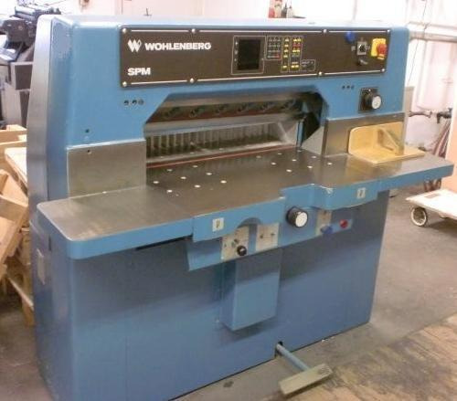 Wohlenberg WP 76 SPM high-speed cutter - Бумагорезательная машина: фото 1 Wohlenberg WP 76 SPM high-speed cutter - Бумагорезательная машина: фото 1