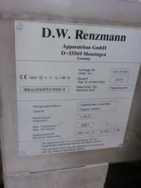 Renzmann Rakelwascher für Heidelberg Anicolor oder Metronic KBA Genius 52 - Запчасти для Печатного оборудования: фото 3 Renzmann Rakelwascher für Heidelberg Anicolor oder Metronic KBA Genius 52 - Запчасти для Печатного оборудования: фото 3