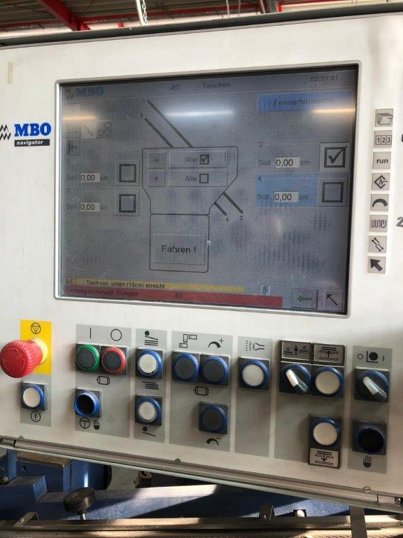 Semi-automatic adjustable combination folding machine MBO K 800.1-SKTL-4-FP from Bj. 2003 - Фальцовщик: фото 5 Semi-automatic adjustable combination folding machine MBO K 800.1-SKTL-4-FP from Bj. 2003 - Фальцовщик: фото 5