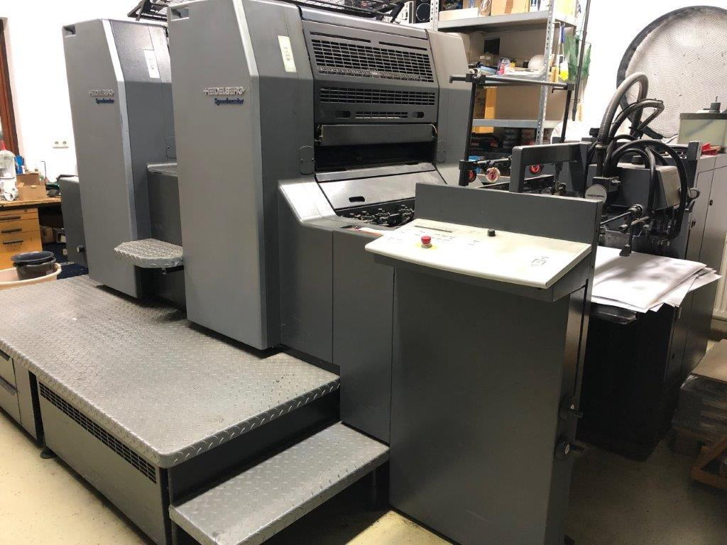 Straight two-colour Heidelberg Speedmaster SM 74-2 - Офсетная печатная машина: фото 1 Straight two-colour Heidelberg Speedmaster SM 74-2 - Офсетная печатная машина: фото 1