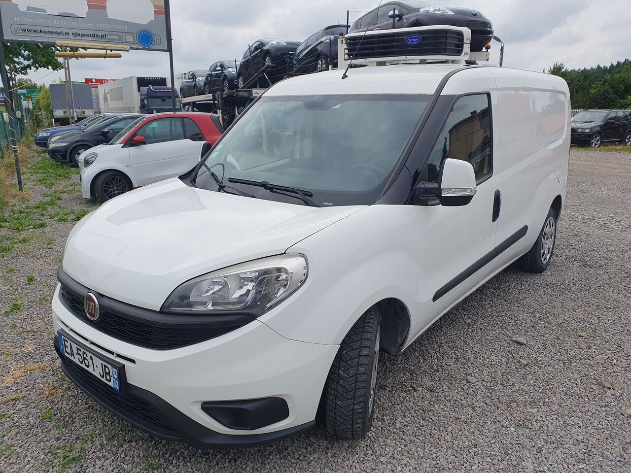 Малотоннажный рефрижератор FIAT DOBLO 1.6  LONG CHLODNIA carrier  +230v  KLIMA EURO6 [ Copy ] [ Copy ]: фото 1