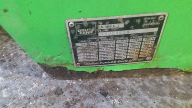 Deutz-fahr D 1040 Front Panel Right - Кузов и экстерьер для Тракторов: фото 2 Deutz-fahr D 1040 Front Panel Right - Кузов и экстерьер для Тракторов: фото 2