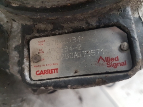 New Holland 8360, Tm135, Tm125, Mxm135 Garrett Turbocharger 87840734, 452134-2 - Турбина для Тракторов: фото 3 New Holland 8360, Tm135, Tm125, Mxm135 Garrett Turbocharger 87840734, 452134-2 - Турбина для Тракторов: фото 3