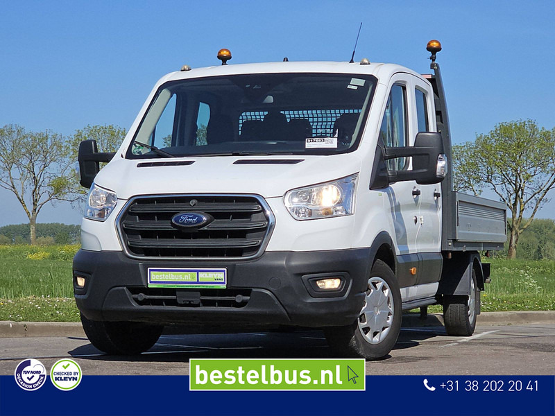Ford Transit 350 L4 D.C Open Laadbak! - Малотоннажный бортовой грузовик: фото 1 Ford Transit 350 L4 D.C Open Laadbak! - Малотоннажный бортовой грузовик: фото 1