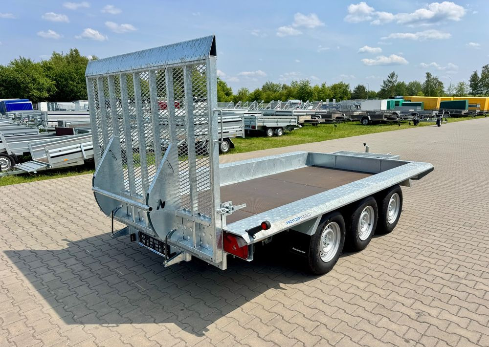 Niewiadów KN401835T - 400 x 185 cm | 2570kg ładowności | trap stalowy | 3-osiowa budowlanka - Прицеп для спецтехники: фото 3 Niewiadów KN401835T - 400 x 185 cm | 2570kg ładowności | trap stalowy | 3-osiowa budowlanka - Прицеп для спецтехники: фото 3