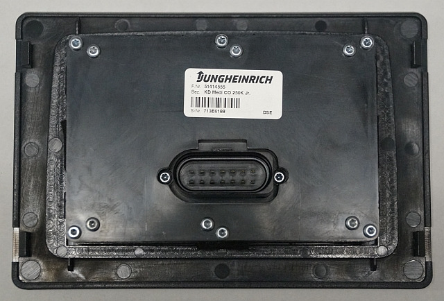 Jungheinrich 51414555 | Display KD MEDI CO 250K Jr DSE sn. 713E6188 - Приборная панель для Погрузочно-разгрузочной техники: фото 2 Jungheinrich 51414555 | Display KD MEDI CO 250K Jr DSE sn. 713E6188 - Приборная панель для Погрузочно-разгрузочной техники: фото 2