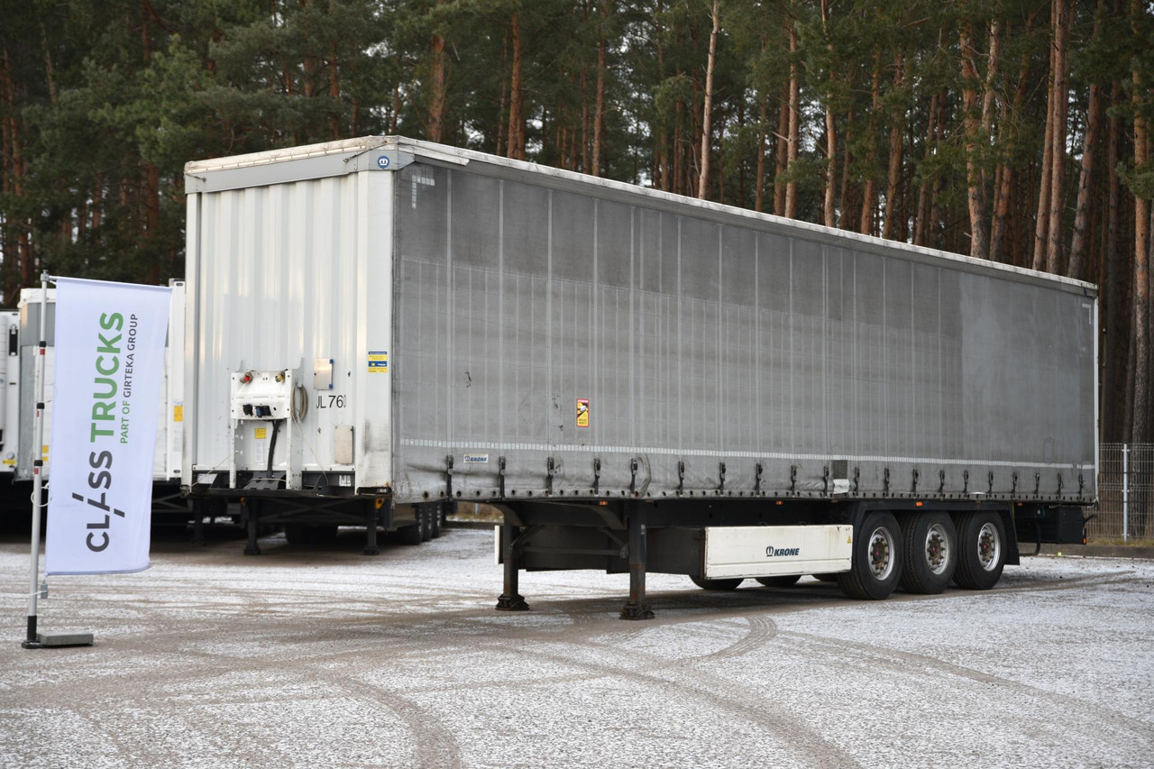 Krone SDP Profi Liner Standard Lifting Axle - Тентованный полуприцеп: фото 1 Krone SDP Profi Liner Standard Lifting Axle - Тентованный полуприцеп: фото 1