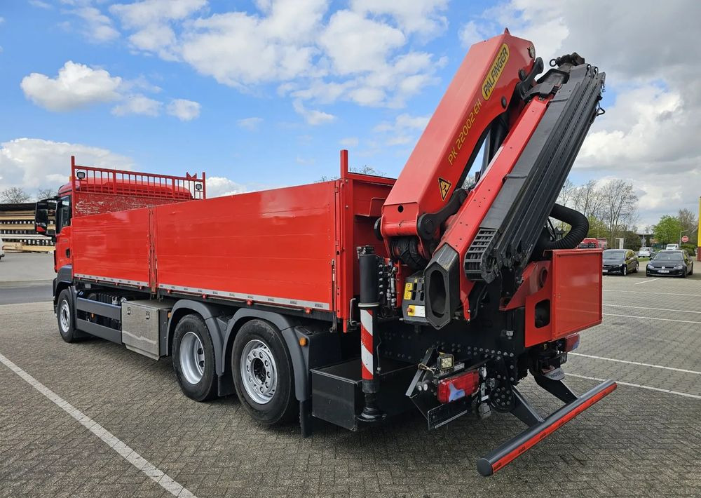 MAN MAN TGS 26.430 | Skrzynia + HDS Palfinger PK 22002 |6-krotne hydrauliczne przedłużenia | PILOT | Pneumatyka | - Грузовик бортовой/ Платформа, Автоманипулятор: фото 5 MAN MAN TGS 26.430 | Skrzynia + HDS Palfinger PK 22002 |6-krotne hydrauliczne przedłużenia | PILOT | Pneumatyka | - Грузовик бортовой/ Платформа, Автоманипулятор: фото 5