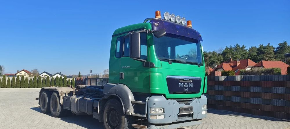 MAN TGS 26.440 Hakowiec Meiller-Kipper | 6x4 | Manual/Euro 6 - Крюковой мультилифт: фото 1 MAN TGS 26.440 Hakowiec Meiller-Kipper | 6x4 | Manual/Euro 6 - Крюковой мультилифт: фото 1