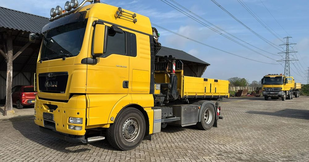 MAN TGX 18.540/4X2 • KRAN HDS PALFINGER PK24001-K • 3-stronna Wywrotka MEILLER • Automat • EURO 5 - Самосвал, Автоманипулятор: фото 3 MAN TGX 18.540/4X2 • KRAN HDS PALFINGER PK24001-K • 3-stronna Wywrotka MEILLER • Automat • EURO 5 - Самосвал, Автоманипулятор: фото 3