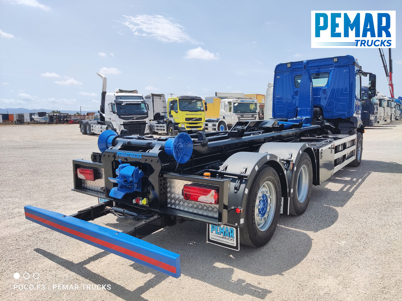 Грузовик-контейнеровоз/ Сменный кузов MERCEDES-BENZ ANTOS 2546 6X2 MULTILIFT: фото 6