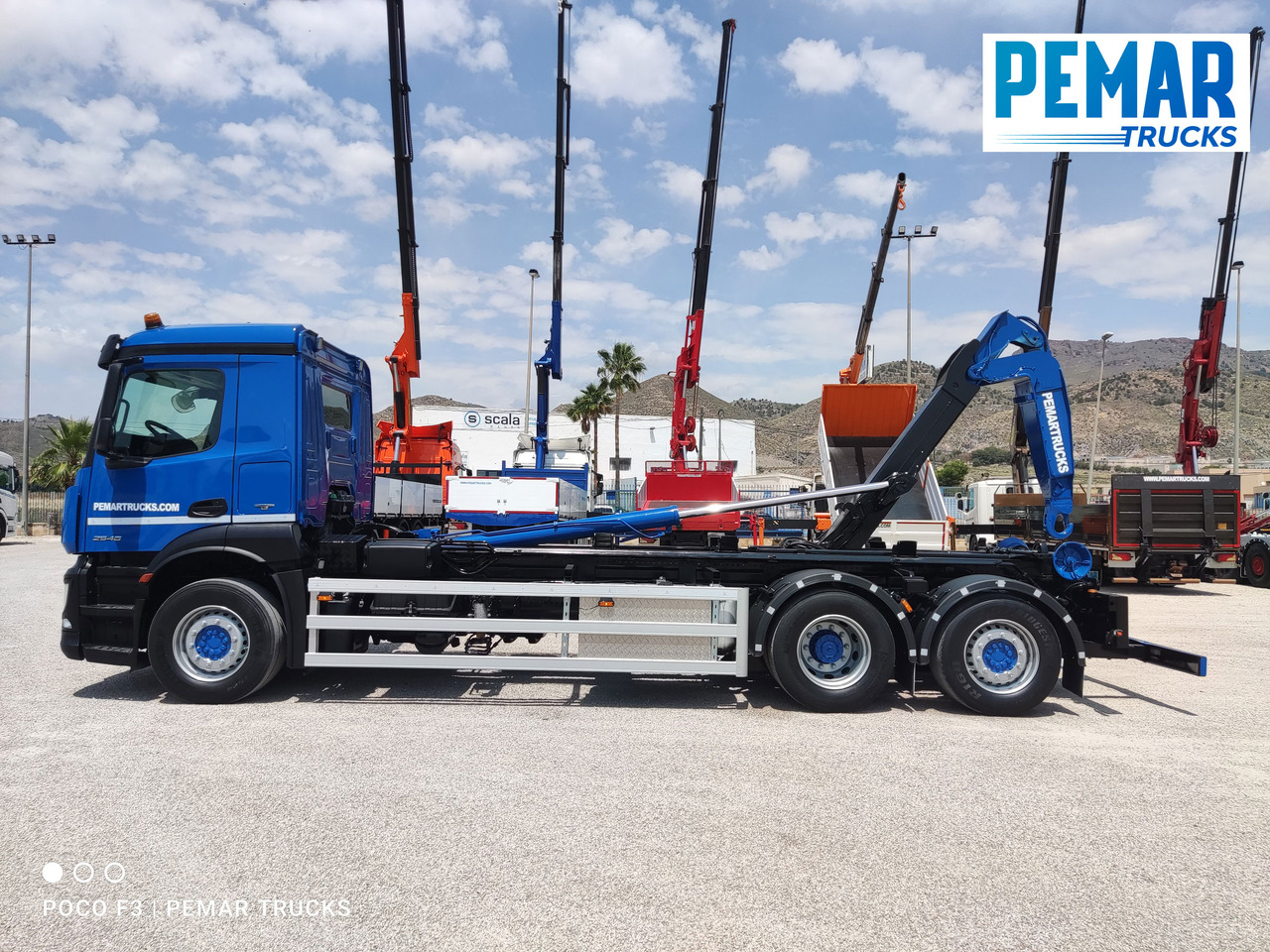 Грузовик-контейнеровоз/ Сменный кузов MERCEDES-BENZ ANTOS 2546 6X2 MULTILIFT: фото 19