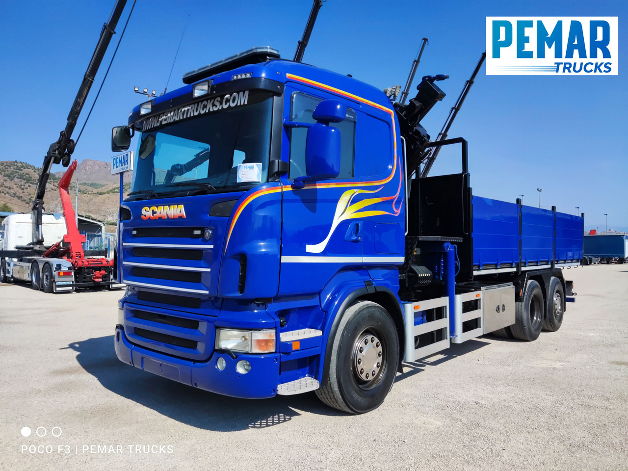 SCANIA R 420 6X2 GRUA PALFINGER PK 23002 BASCULANTE - Самосвал, Автоманипулятор: фото 2 SCANIA R 420 6X2 GRUA PALFINGER PK 23002 BASCULANTE - Самосвал, Автоманипулятор: фото 2