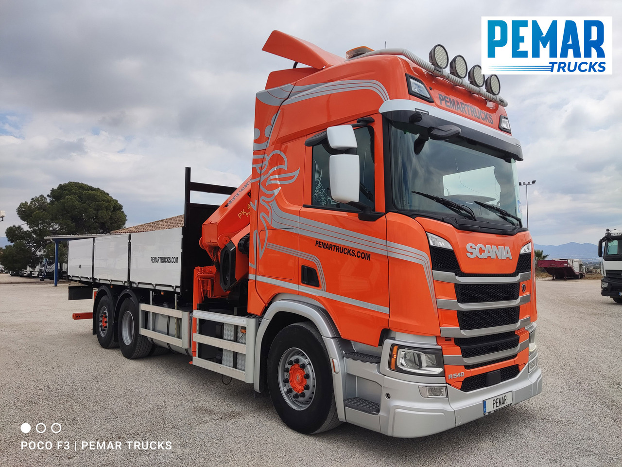 SCANIA R 540 6X2 GRUA CAJA FIJA - Грузовик бортовой/ Платформа, Автоманипулятор: фото 4 SCANIA R 540 6X2 GRUA CAJA FIJA - Грузовик бортовой/ Платформа, Автоманипулятор: фото 4