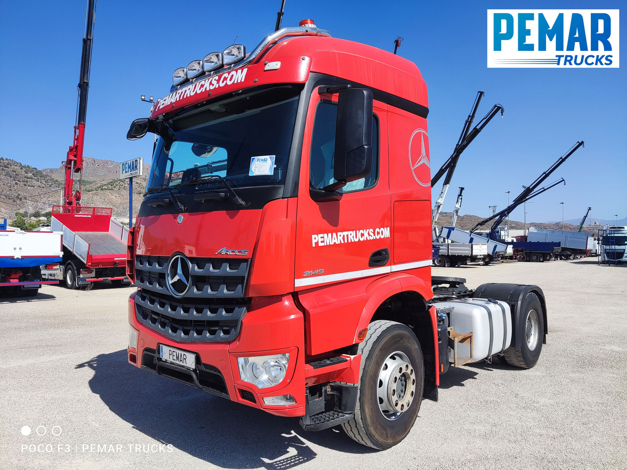 MERCEDES-BENZ AROCS 2145 TRACTORA EQUIPO HIDRAULICO - Тягач: фото 1 MERCEDES-BENZ AROCS 2145 TRACTORA EQUIPO HIDRAULICO - Тягач: фото 1