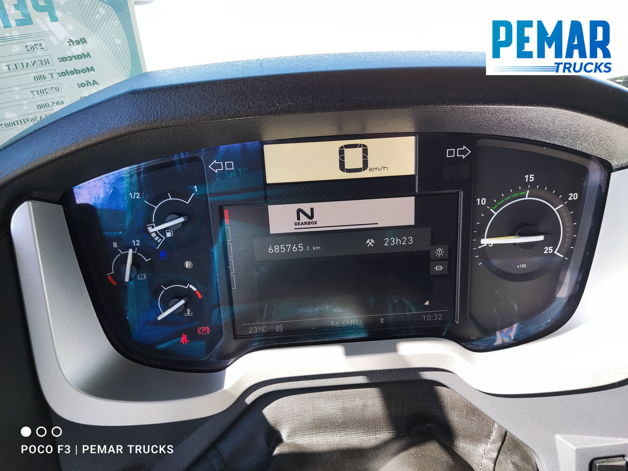 Тягач RENAULT T 480 COMFORT RETARDER ADR: фото 19